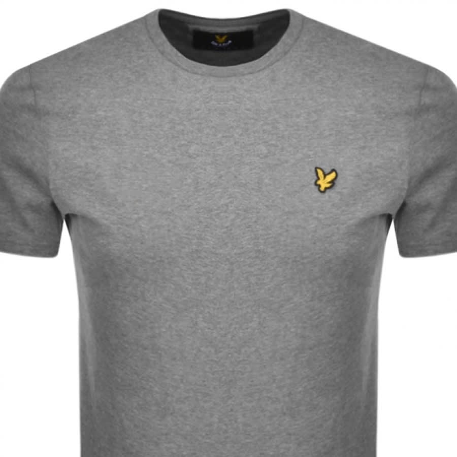 Alternative Image for ProductLyle And Scott Crew Neck T Shirt Grey2